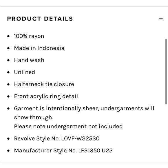 NWT Lovers and Friends Catcha Breeze Maxi Top in White - Picture 5 of 5